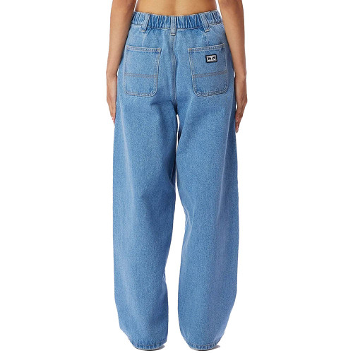 Obey Γυναικείο παντελόνι Leah Baggy Denim Pant